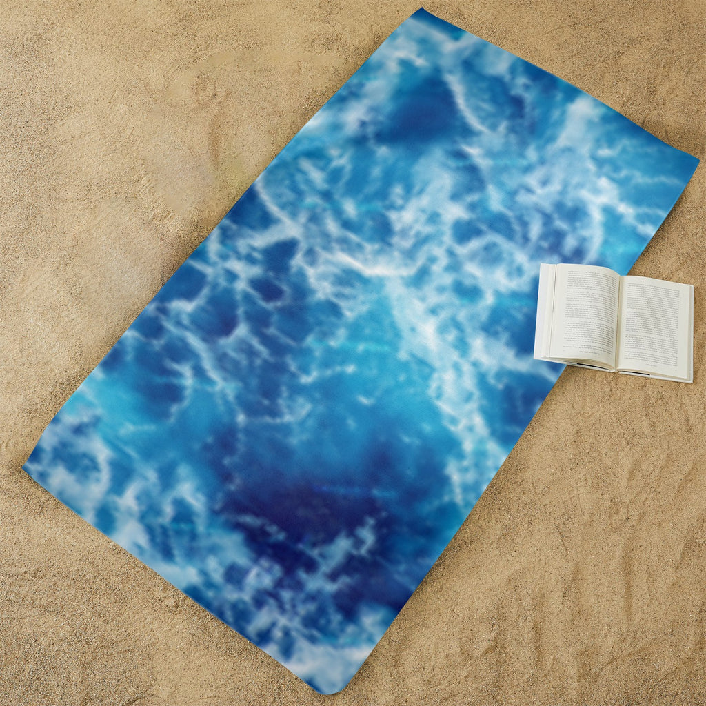 Blue Waves Towel