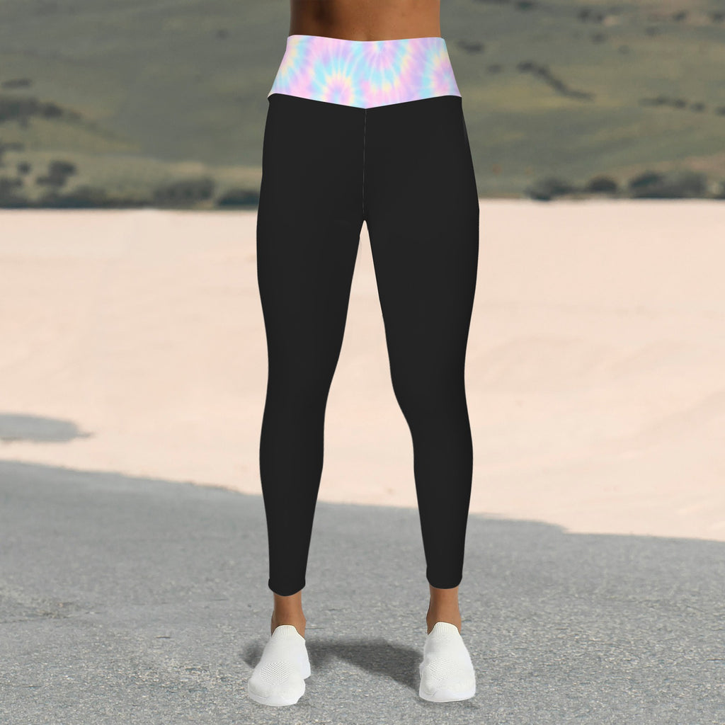 Tye Dye Bow Leggings