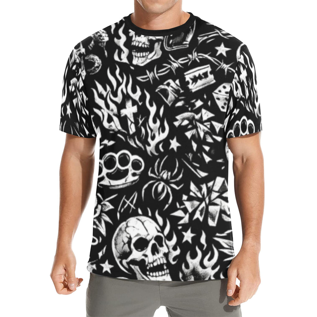 Skull Line Tee