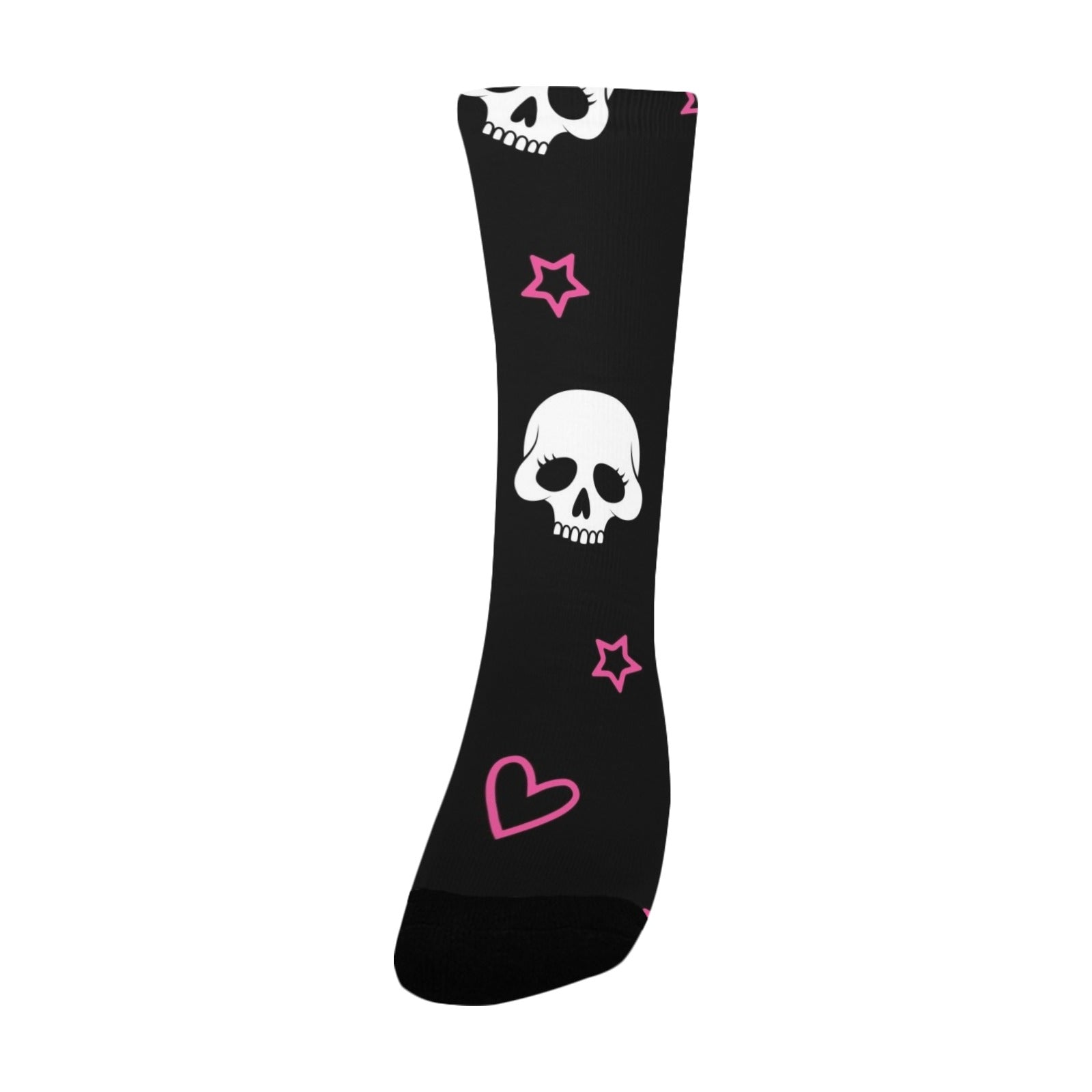 Skull And Stars Womens Socks