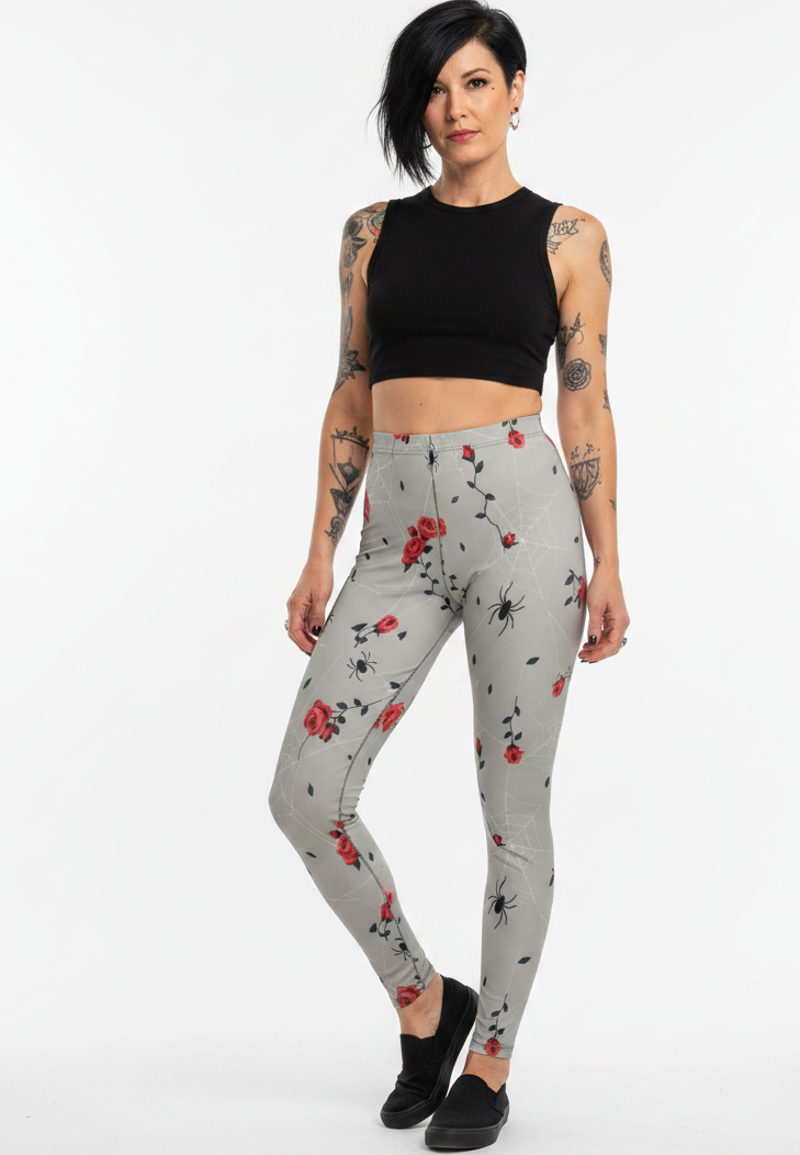 Blooming Web Leggings