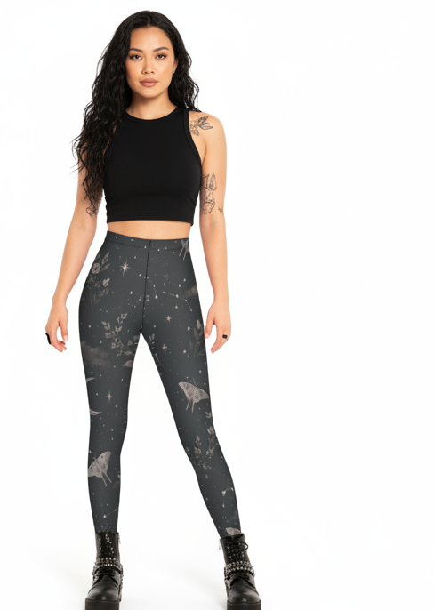Silver Night Leggings