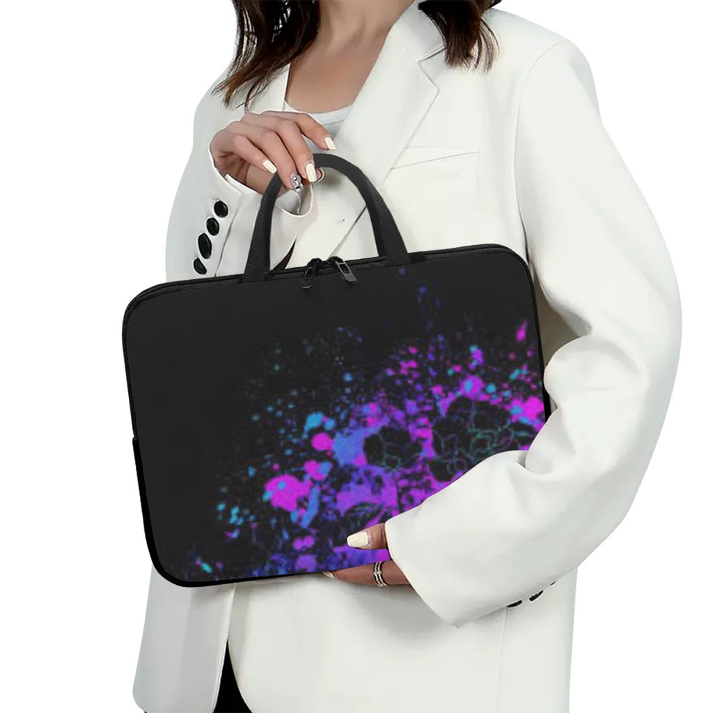 Violet Bloom Laptap Bag 15inch