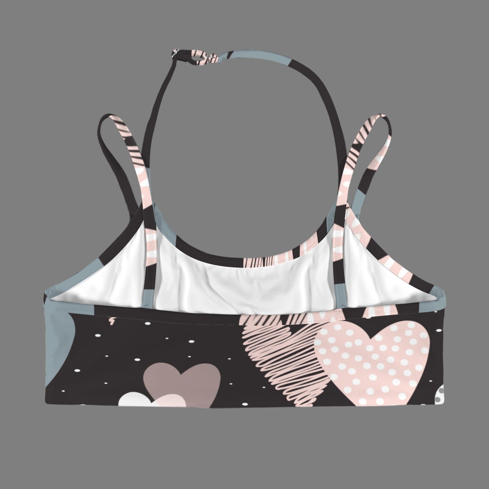Hearts Of Ashes Double Strap Sports Bra